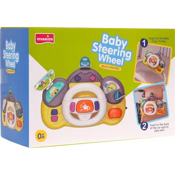 Interaktivní volant pro malé děti