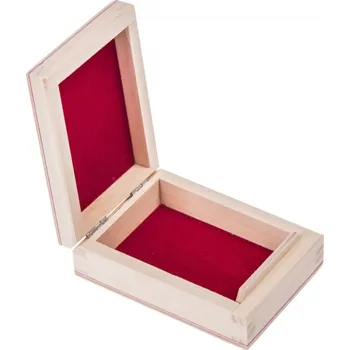 Dárková krabička Krabička dřevěná ALMA 7,7x10,7x3,7 cm