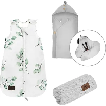 Vložka do autosedačky Sleepee Základní sada pro cestu z porodnice Newborn safe travels + dárek