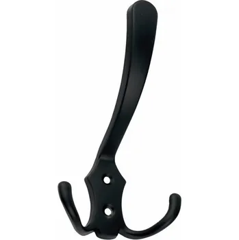 Věšák Design Light Černý nástěnný věšák W-02L