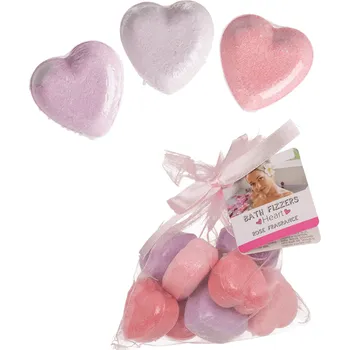 Koupelová kosmetika Šumivá srdíčka do koupele