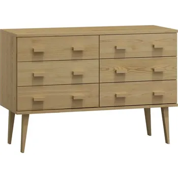 Komoda Komoda z masivu borovice Nord K2/3S 175/75/42 cm / přírodní