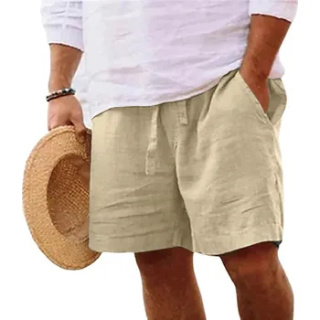 Letní šortky pro pány Barva: Khaki, Velikost: M