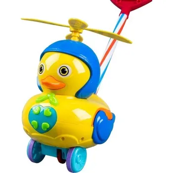 Chodítko kačer s vrtulkou žlutý CABT120