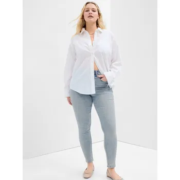 Dámské džíny GAP Džíny legging high rise - Dámské GAP šedá 2501537