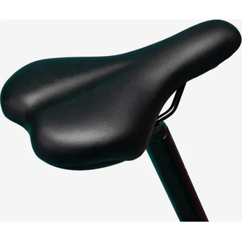 Sedlo na kolo OXYLANE Ergonomické sedlo na skládací kolo Tilt ČERNÁ