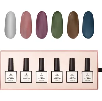 Lak na nehty GloryStyles Sada gel laků GP06 Jelly 2