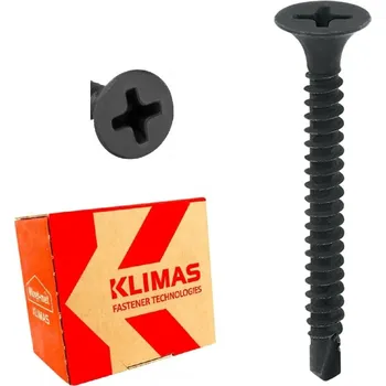 KLIMAS Wkret-met KSSG PH-2 fosfátový samořezný vrut typu sádrokarton - kov Ø3.5 x 25 mm - 1 000 ks