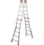Teleskopický žebřík Hailo M80 4x6 příček