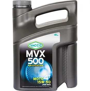 Motorový olej Olej Yacco MVX 500 4T 15W-50 4L