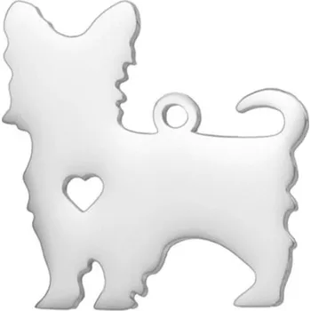 Souprava šperků Přívěsek pejsek chirurgická ocel VL 524-1