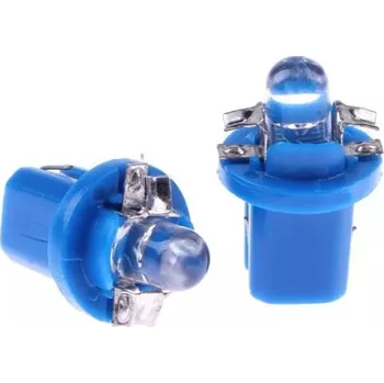 Autožárovka Sada 6ks LED žárovek B8,5D do palubní desky, barva modrá (UŠETŘÍTE! Výhodné balení 6ks LED autožárovek do palubní desky)