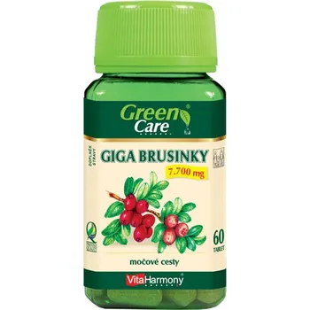 Přírodní produkt VitaHarmony Giga Brusinky 7700mg 60 tablet