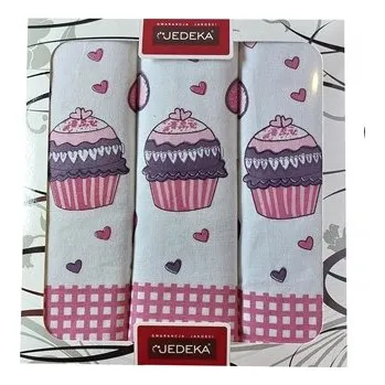 Utěrka Sada utěrek - 3 ks - 50x70 cm - BARVA č. 12