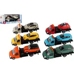 Bburago odtahovka s autem 1:43, kovový model 21 cm, více barev