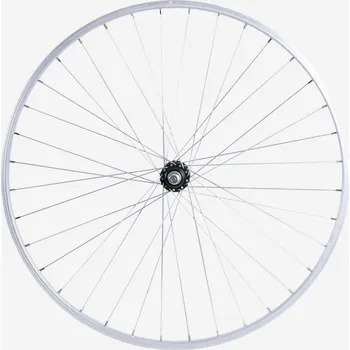 Cyklosvítilna ELOPS Zadní kolo na městské kolo 28" mono Elops 100 ŠEDÁ