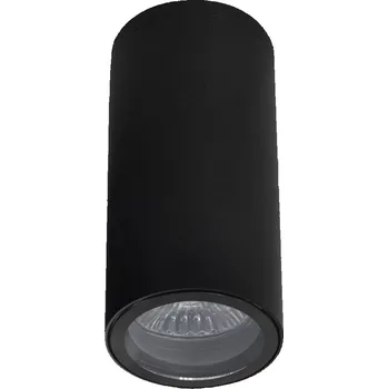 Lampička LED stropní svítidlo LEDS-C4 Eko, černé, Ø 6 cm, hliník černá 1 x 8 W LED - Doprava zdarma