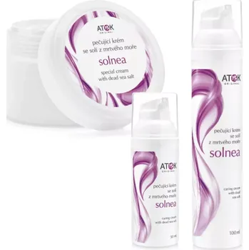 Pleťová kosmetika ATOK Pečující krém se solí z Mrtvého moře Solnea (Speciální krém)