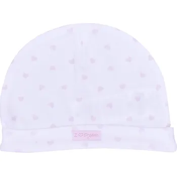 Čepice kitikate Čepička DREAMS_S15805 Velikost: 6 - 12 MĚSÍCŮ, Barva & Vzor: RŮŽOVÁ SRDÍČKA