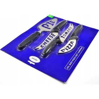 Kuchyňský nůž Ks 3 nožů na pizzu a špachtle