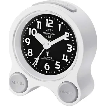 Budík Master Time MTC-71030-12W Talking Radio Alarm Clock