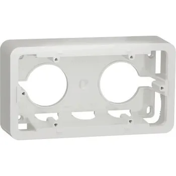 Elektroinstalační krabice Instalační krabice 2 40mm ABS Bílá 158mm 87 x 158 x 40mm Schneider Electric