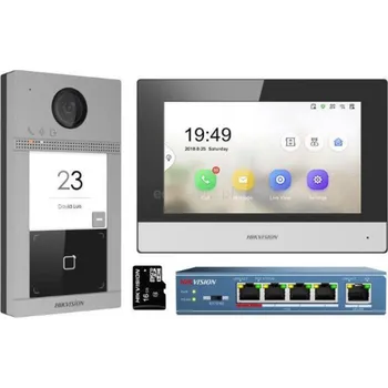 Domovní zvonek Hikvision DS-KIS604-S(C)