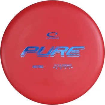 Kempingové nádobí LATITUDE 64° Discgolfový putter PURE Retro ČERVENÁ
