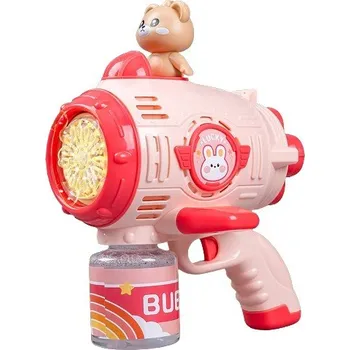 Bublifuk Bubble Gun pro děti bublifuk - růžový CABT121