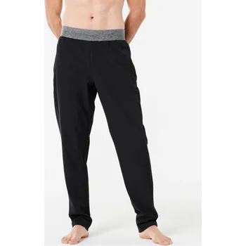 KIMJALY Pánské tepláky na jógu černé L ČERNÁ