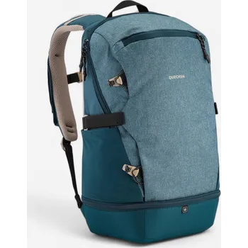 Sportovní taška QUECHUA Turistický batoh NH 500 Arpenaz 20 l 20 LITRŮ MODRÁ|ZELENÁ
