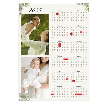 Fotokalendář Roční fotokalendář A3 s květinovém motivem