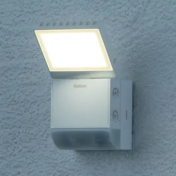 Lampička Theben LED venkovní nástěnné svítidlo theLeda S8-100, bílé, senzor bílá 1 x 8,5 W LED - Doprava zdarma
