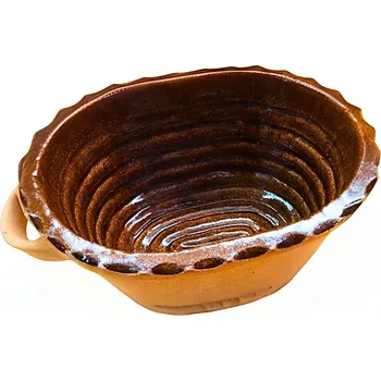 Forma na pečení ošatka - oválná forma na chleba - kameninová forma na chleba (ruční výroba)