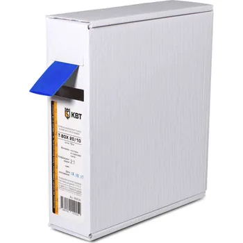 elektrický kabel Smrštitelná trubice 8/4 modrá - doprodej