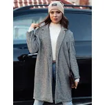 Bílo-černý dámský oversize kabát TEDDSTYLE NY0724 Velikost: ONE SIZE