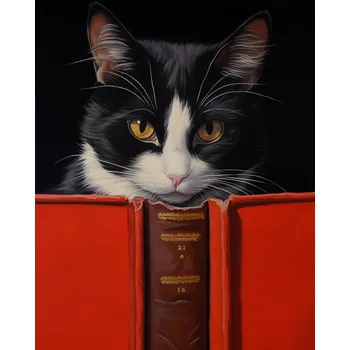 Plakát Plakát Kočičí Učeň bez rámu 40 x 50 cm