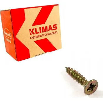 Vrut KLIMAS Wkret-met KMH Ø4 mm PZ-2 vrut do dřeva se zápustnou křížovou hlavou 16 mm - 1 000 ks