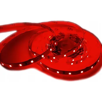 LED páska Pásek 300 LED LOW SMD2835 IP20 ČERVENÝ 1 m