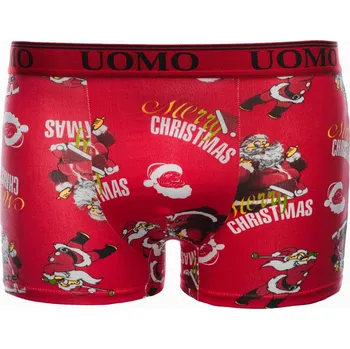 Boxerky Edoti Pánské spodky U282 Edoti šedá | červená 2056941