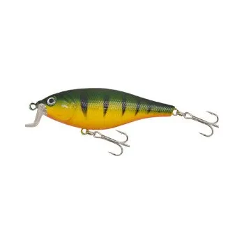 Umělá nástraha KAMASAKI - Wobler FAT SHAD 9cm/14g OIL GREEN-YELLOW