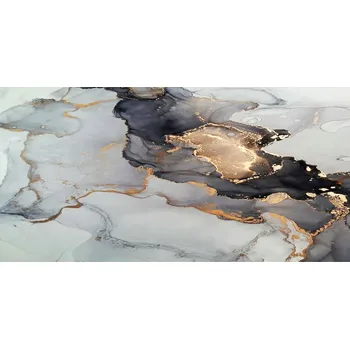 Koberec Kuchyňský koberec prostiskluzová podložka do kuchyně ŠEDÝ MARMOR KAMEN 100x50