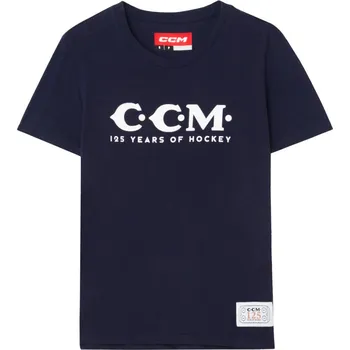 Dámské tričko Dámské tričko CCM 125 Anniversary SS Tee Navy L