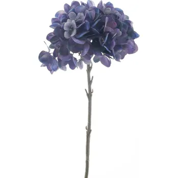umělá květina umělé květiny, Podzimní hortenzia spray fialová V 46 cm