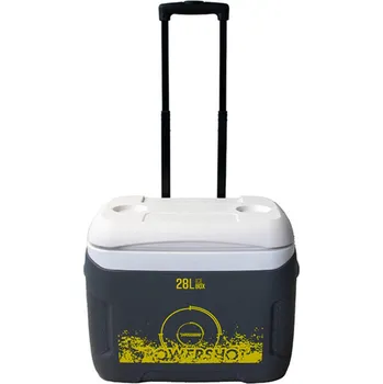 POWER SHOT Chladicí box na kolečkách o objemu 28 l BÍLÁ|ŠEDÁ|ŽLUTÁ