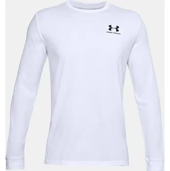 Pánské tričko Tričko Under Armour SPORTSTYLE LEFT CHEST LS Under Armour bílá 3041579