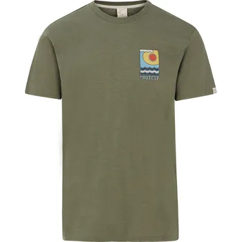 Pánské tričko Pánské triko Protest PRTRUDGE Protest kaki 3051894