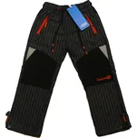 Dětské outdoorové kalhoty Grace B-84272 šedé/černé/červené Velikost oblečení: 98
