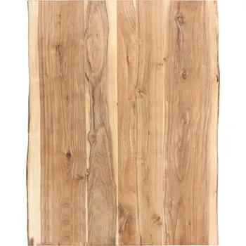 Obývací pokoj vidaXL Stolní deska masivní akáciové dřevo 80 x (50–60) x 3,8 cm [286330]