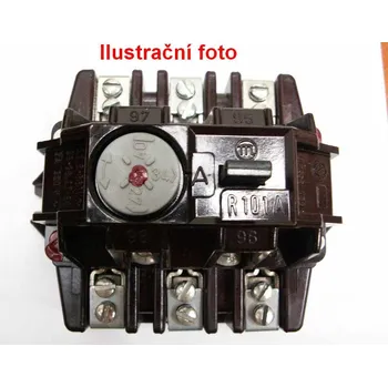 Stykač Elektropřístroj Jistící nadproudové relé R101, R101A, R102, R103, R104 tepelná ochrana Varianta: R101 ABC-500V 40A
